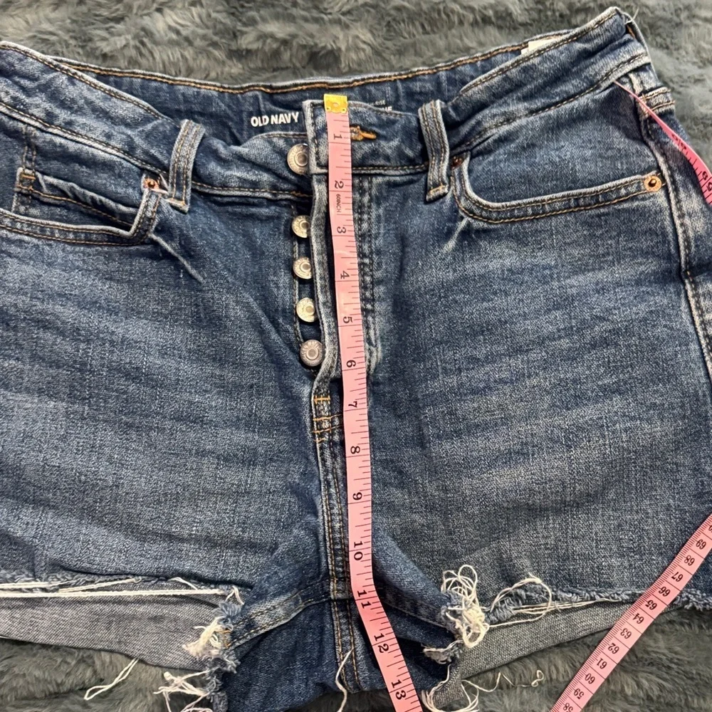 Old Navy Women's Distressed Blue Jean Shorts